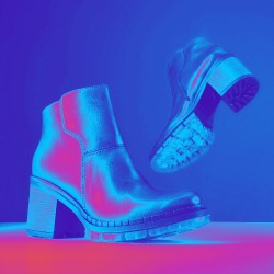 Bota Chispeante Neón