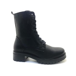 Botines Militares Negro...