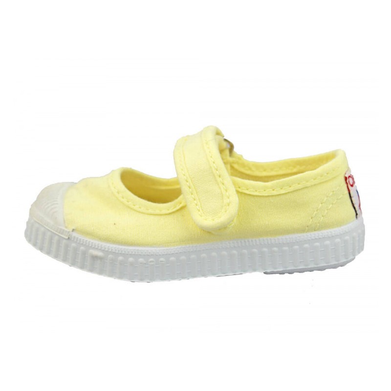 Merceditas de Lona Lavada  Solete Esplendoroso Cream Shoes Delivery 