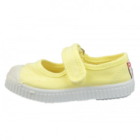 Merceditas de Lona Lavada  Solete Esplendoroso Cream Shoes Delivery 